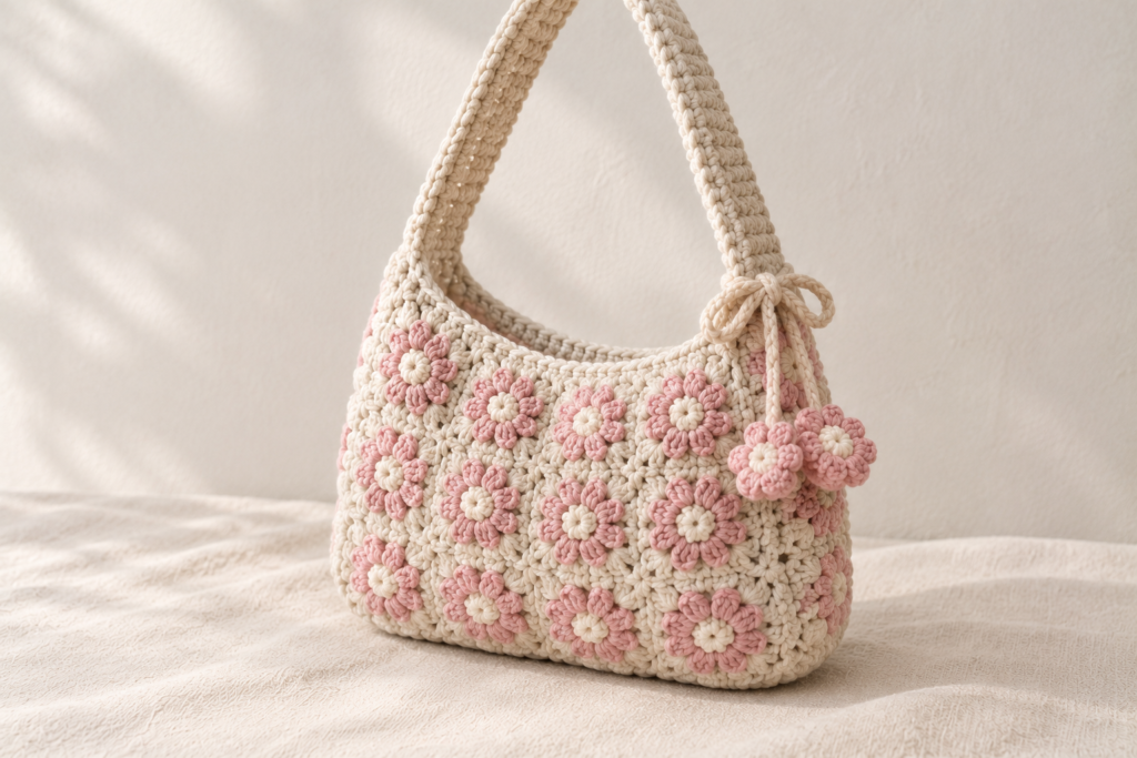 crochet purse /shoulder bag /hand bag
